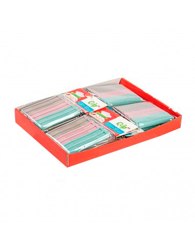 Pinzas para bolsas de colores surtidos, ideal para cerrar bolsas con comida sobrante. Cocina, hogar, familia, trabajo. 2 x 11,5