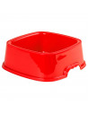 Comedero bebedero rectangular para las mascotas del hogar, plato,bandeja, perro, gato. Capacidad de 0,75 L Color surtido. 6 x 17