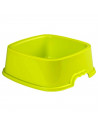Comedero bebedero rectangular para las mascotas del hogar, plato,bandeja, perro, gato. Capacidad de 0,75 L Color surtido. 6 x 17