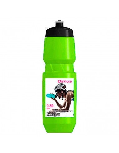Botella para ciclista color surtido perfecto para paseos, ejercicio, bicicleta, gimnasio, carreras. Altura 25 cm Diámetro 7,5