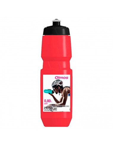 Botella para ciclista color surtido perfecto para paseos, ejercicio, bicicleta, gimnasio, carreras. Altura 25 cm Diámetro 7,5