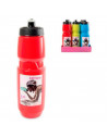 Botella para ciclista color surtido perfecto para paseos, ejercicio, bicicleta, gimnasio, carreras. Altura 25 cm Diámetro 7,5
