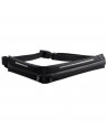 Riñonera running de neopreno con 2 compartimentos, impermeable, cinturón para correr universal, banda elástica ajustable, deport