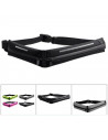 Riñonera running de neopreno con 2 compartimentos, impermeable, cinturón para correr universal, banda elástica ajustable, deport