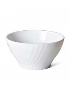 Bol clásico de cerámica blanca, ideal para desayunar, tomar sopa, aperitivos. Apto para lavavajillas y microondas. Diametro: 13
