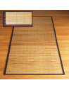 Tradineur - Alfombra pasillera de bambú de 67x200 cm. Alfombra de bambu para cocina, pasillo,dormitorio.Alfombra de bambú para i
