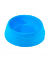 Comedero bebedero redondo 16 cm de diametro para las mascotas del hogar, plato,bandeja, perro, gato. Capacidad de 0,6 L Color su