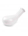 Orinal sanitario de hombre color blanco, para usar en el hogar, baño, medico, trabajo, hospita o cuidado de personas dependiente