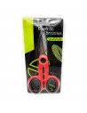 Tijera de bricolaje electrico especial para pelado de cables color rojo 5cm de filo