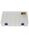 Caja organizadora multiusos nº 24 con separadores, 24 compartimentos, plástico, almacenaje de tornillos, tuercas, accesorios pes