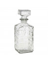 Licorera de cristal 1000 ml Scorland para fiestas, reuniones, guardar whisky u otras bebidas. 23 x 9,5 x 9,5 cm