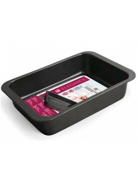 Molde para horno rectangular de 42 x 29 x 5 cm especial para asados. Bandeja de horno para asados. Molde para hornear.