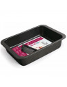 Molde para horno rectangular de 42 x 29 x 5 cm especial para asados. Bandeja de horno para asados. Molde para hornear.