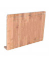 Tradineur - Tabla para cortar de madera bambú, colocación en borde de encimera de cocina, resistente, hogar, 5 x 35 x 24,5 cm