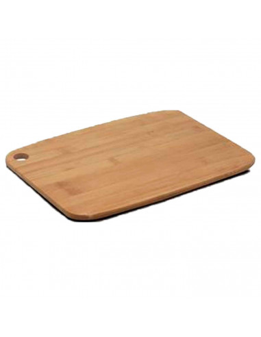 Tabla para corta carne y verdura madera bambú para la encimera de cocina, trabajo, hogar, familia. 1 x 15 x 20 cm