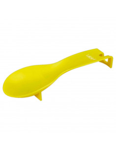 Soporte para cucharón de plástico resistente para la cocina, hogar y trabajo. Utensilios de cocina.  3 x 9 x 25 cm