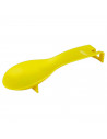 Soporte para cucharón de plástico resistente para la cocina, hogar y trabajo. Utensilios de cocina.  3 x 9 x 25 cm