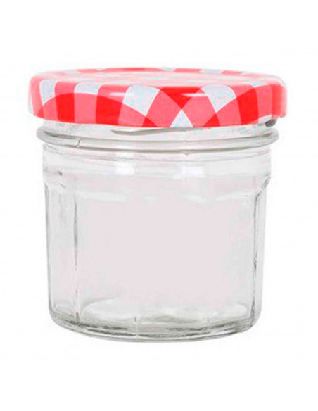Bote de vidrio multiusos circular con tapa, recipiente, tarro de almacenamiento para guardar alimentos, conservas, galletas, leg