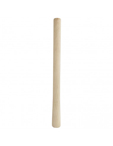 Tradineur - Mango de madera de repuesto para hacha, natural, sin tratar, accesorios para herramientas de jardín, 240 g, 50 cm