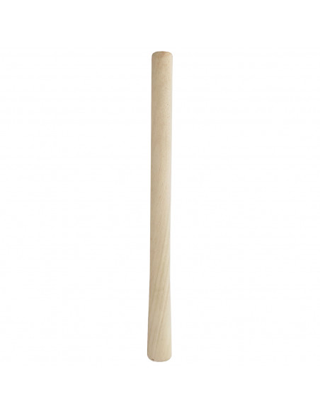 Tradineur - Mango de madera de repuesto para hacha, natural, sin tratar, accesorios para herramientas de jardín, 240 g, 50 cm