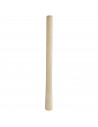Tradineur - Mango de madera de repuesto para hacha, natural, sin tratar, accesorios para herramientas de jardín, 240 g, 50 cm