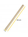 Tradineur - Mango de madera de repuesto para hacha, natural, sin tratar, accesorios para herramientas de jardín, 240 g, 50 cm