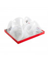 Set embudos de plástico resistente translúcido de distintos tamaños. Ideal para la cocina y diversos usos. 12 cm / 14 cm / 16 cm