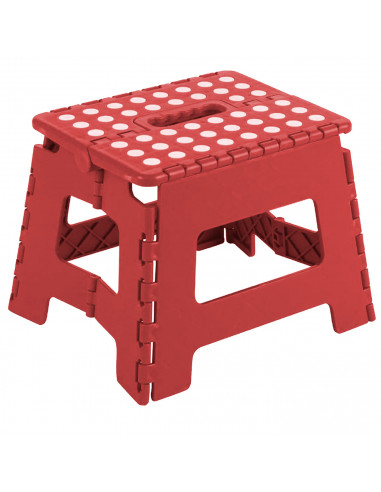 Tradineur - Taburete infantil plegable, plástico, banqueta, asiento multiusos de pvc resistente, niños, escuela, guardería, hoga