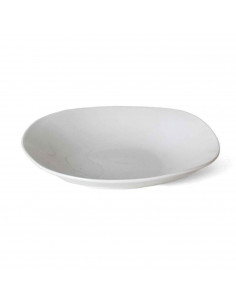 Plato hondo "Star" fabricado en porcelana, ideal para servir postres o aperitivos, apto para lavavajillas. 4 x 23 cm (alto x diá