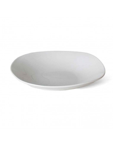 Plato hondo "Star" fabricado en porcelana, ideal para servir postres o aperitivos, apto para lavavajillas. 4 x 23 cm (alto x diá