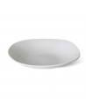 Plato hondo "Star" fabricado en porcelana, ideal para servir postres o aperitivos, apto para lavavajillas. 4 x 23 cm (alto x diá