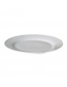 Plato llano "Balta" fabricado en porcelana, ideal para servir postres o aperitivos, apto para lavavajillas. 2,5 x 27 cm (alto x