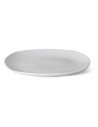 Plato llano "Star" fabricado en porcelana, ideal para servir postres o aperitivos, apto para lavavajillas. 2 x 26 cm (alto x diá