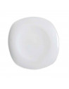 Plato llano "Star" fabricado en porcelana, ideal para servir postres o aperitivos, apto para lavavajillas. 2 x 26 cm (alto x diá