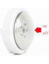Lámpara LED con mando a control remoto, pilas no incluidas, alcance de 30 m, adaptable a cualquier superficie, diámetro de 12,5