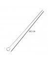 Kit de pinchos morunos de metal, logitud 26,5 cm , 4 Unidades, ideal para disfrutar en familia, amigos, trabajo, aire libre, pla