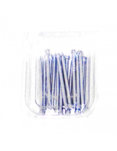 Blister de clavos surtidos, 4 clavos diferentes, adaptable a superficies como madera o ladrillo. Ideales para colgar cuadros y o