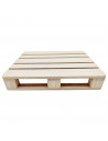 Tradineur - Palet decorativo de madera, bandeja, posavasos para bebidas, tapas, pinchos, manualidades, bar, fiesta, hogar, 24 x