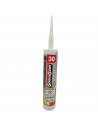 GomaGom - Cartucho silicona ácida con fungicida para acristalamiento y sellado 260 ml con cánula N30