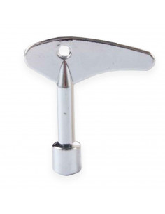 Llave triangular de acero inoxidable, 6 x 5 cm, cómoda, versátil, ergonómica. Ideal para reparaciones.