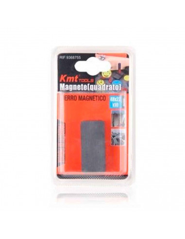 Imán - Hierro magnético para herramientas o accesorios de ferretería, trabajo u hogar. Pequeño y versátil 4,8 x 2,2 cm 