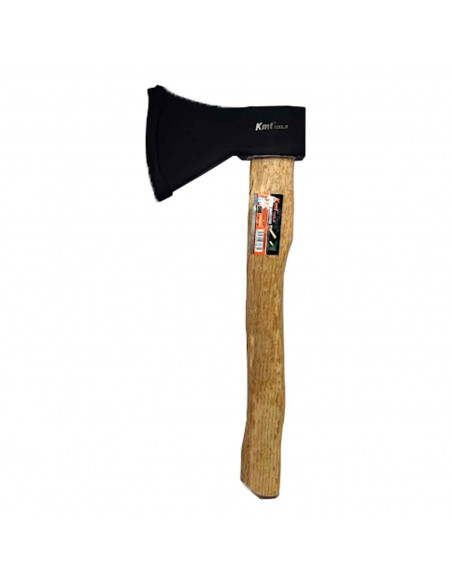 Hacha con mango de madera, acero inoxidable, diseño ergonómico, fácil y cómodo, herramienta manual. 41 x 16 x 3,5 cm Hacha con mango de madera, acero inoxidable, diseño ergonómico, fácil y cómodo, herramienta manual. 41 x 16 x 3,5 cm
