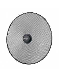 Tapa antisalpicaduras para sartén con malla antiadherente, metal, asa de plástico, pantalla, protector contra grasa, aceites, 29