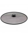 Tapa antisalpicaduras para sartén con malla antiadherente, metal, asa de plástico, pantalla, protector contra grasa, aceites, 29