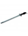 Afilador de cuchillo manual fabricado en hierro, longitud de 29,7 cm, afilador profesional de cocina para cuchillos jamoneros.