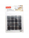 Protectores para patas de sillas, mesas o muebles. 16 gomas evas adhesivas. Protector adhesivo para patas de sillas, fieltro par