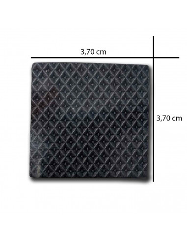 Protectores cuadrados para patas de sillas, mesas o muebles. 4 gomas eva adhesivas. Protector adhesivo para patas de sillas, fie