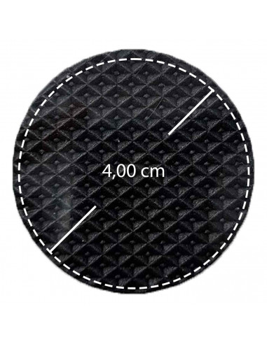 Protectores circulares para patas de sillas, mesas o muebles. 4 gomas eva adhesivas. Protector adhesivo para patas de sillas, fi