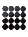 Protectores circulares para patas de sillas, mesas o muebles. 16 fieltros adhesivos. Protector adhesivo para patas de muebles, f