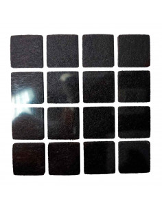 Protectores cuadrados para patas de sillas, mesas o muebles. 16 fieltros adhesivos. Protector adhesivo para patas de muebles, fi